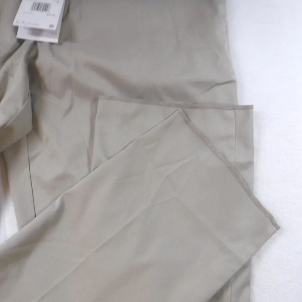 Nike Dri-FIT Mens‎ Golf Pants Khaki Tan Flat Front Stretch Trousers Size 36 x 35